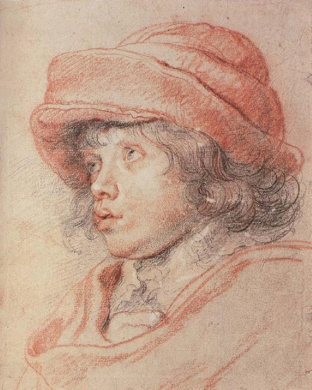 Peter Paul Rubens Nikelaxi wearing the red cap oil painting image